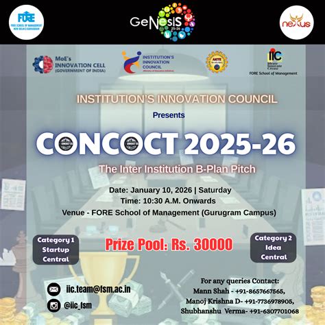 Genesis 2025 - Annual Cultural Fest