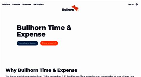 Access peoplenet.com. Bullhorn Time & Expense Home | Bullhorn