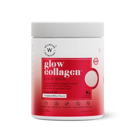 Wellbeing Nutrition Glow Collagen with Glutathione | Collagen ...