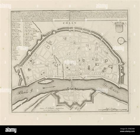 Map of Cologne Cologne, (built 25 years before Christi's birth) is an ...
