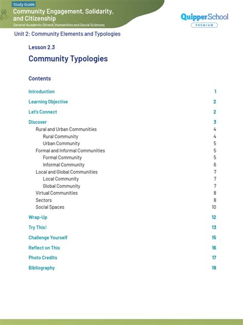 Types of Community 的图像结果