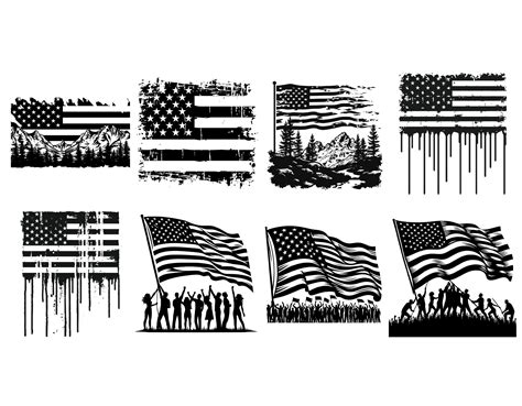 USA Flag SVG, Usa Flag Svg Bundle, Flag Svg, Patriotic Svg, America Svg ...