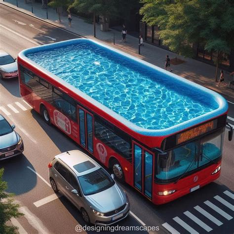 Swimming Pool on the Roof of a Bus: Transform Your Ride