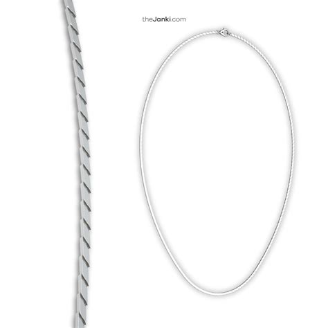 Janki 925 Sterling Silver Royal Guilded Chain | Artistic – thejanki.com