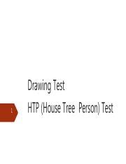 Image result for HTP Test PDF