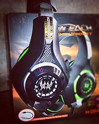 Cosmic Byte Kotion Each GS420 Headphones with Mic, RGB LED lights ...