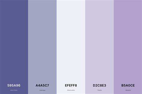 25 best lavender color palettes with names and hex codes – Artofit