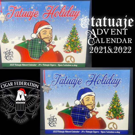 TATUAJE ADVENT CALENDAR 2021 & 2022 – Cigar Federation
