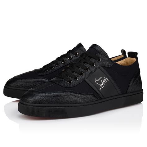 Retero - Sneakers - Grained calf leather - Black - Men - Christian ...