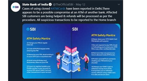SBI Will Offer Refund To Customers Who Lost Money In Card Cloning Scam ...