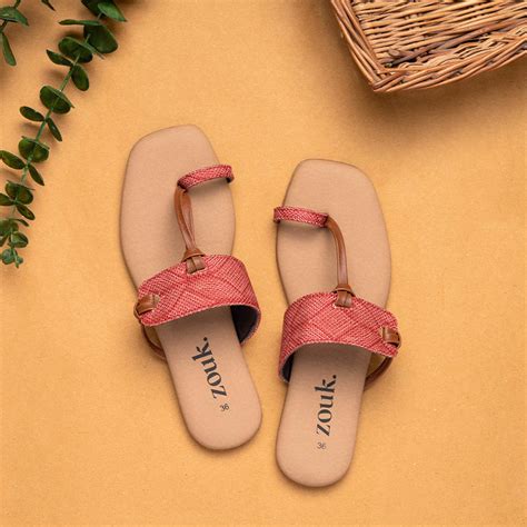 Ladies Chappal: Fancy Chappals for Women Online at great price - Zouk ...