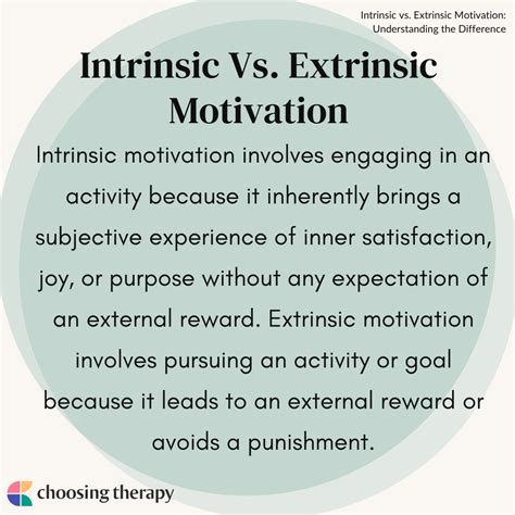 Intrinsic Motivation Definition