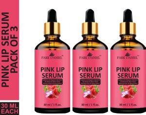 PARK DANIEL Premium Pink Lip Serum - For Glossy, Shiny & Soft Lips with ...