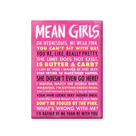 Mean Girls Popular Quote Iconic Mean Girls Quotes! 💅 YouTube