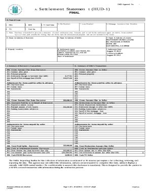 hud-1 form 2016 Templates - Fillable & Printable Samples for PDF, Word ...