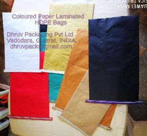 HDPE Laminated Paper Bags Manufacturers and Suppliers from Vadodara