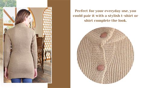 Buy MONTREX Women's Solid Coat 6403Brown_M_Brown_Medium at Amazon.in