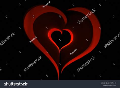 1,024,388 Heart _ Black Background Images, Stock Photos & Vectors ...