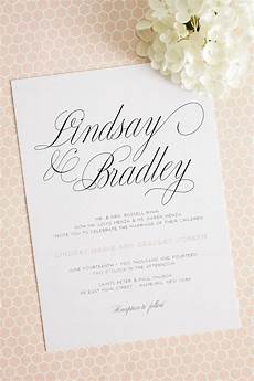 Different Wedding Invitation Wording by Large Script Wedding Invitations Wedding Invitations Different Wedding Invitation Wording