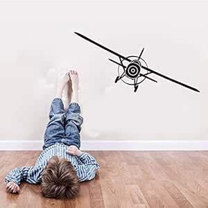 Buy Gadgets Wrap Art Airplane Wall Stickers Home Decor Wall Decal ...
