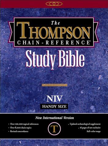 Buy Thompson Chain Reference Study Bible-NIV-Handy Size Book Online at ...