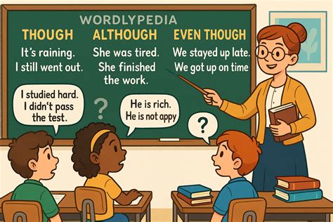 Wordly: Though vs. Although vs. Even Though: What’s the Difference?