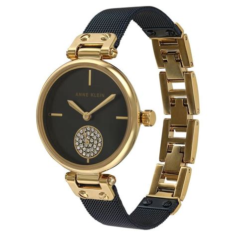 Buy Online Anne Klein Quartz Analog Blue Dial Stainless Steel Strap ...