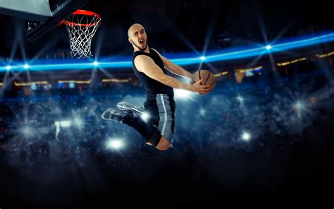 Images Men sports Basketball Jump Ball 3840x2400