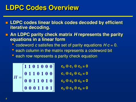 LDPC Code Principles 的图像结果