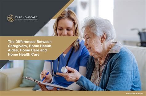 Differences Between Caregivers, Home Health Aides, Home Care and Home ...