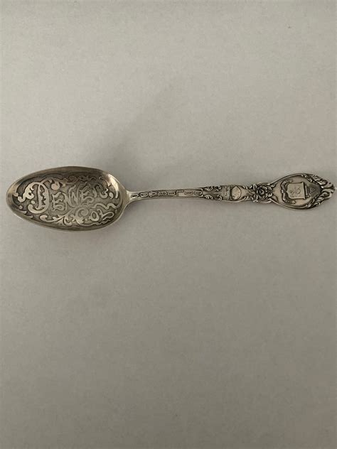 Denver Colorado “nil Sine Numine” Sterling Silver Souvenir Spoon (#1600 ...