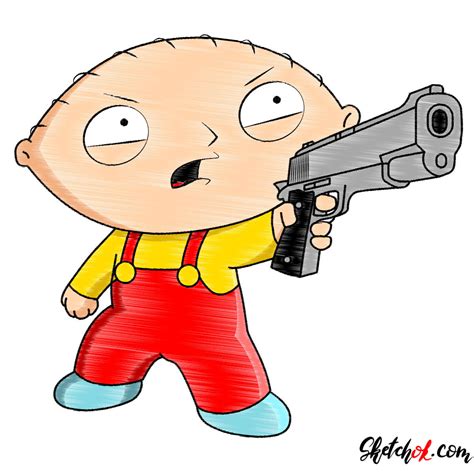 Stewie Griffin With A Gun