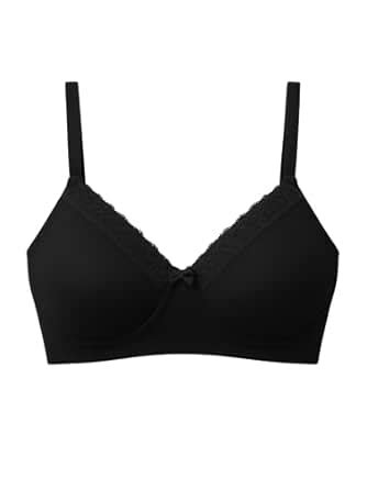 Buy MUNNS & MARS Lightly Padded T-Shirt Bra - Black - 30B at Amazon.in
