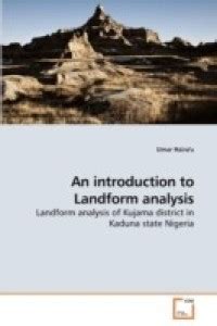 An introduction to Landform analysis: Buy An introduction to Landform ...