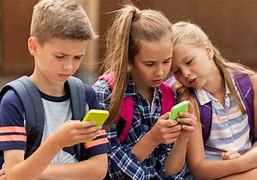 Image result for Kids' phone usage study