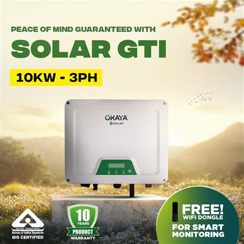 Buy Okaya 10KW Three Phase On Grid Solar Inverter at Best Price | OKAYA