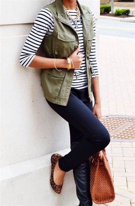 30+ Olive Green Summer Outfit Ideas You'll Love | Style, Vest outfits ...