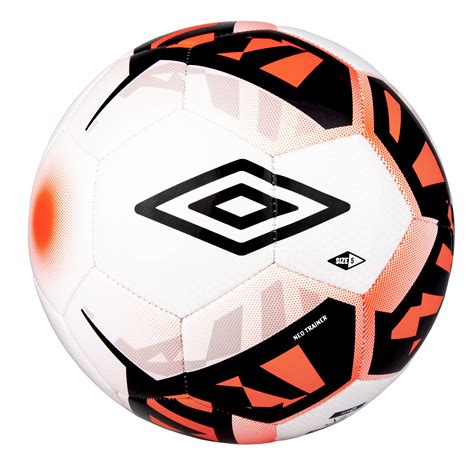 Umbro Neo Size 5 Soccer Ball for Kids 13+ Orange, Durable for Practice ...