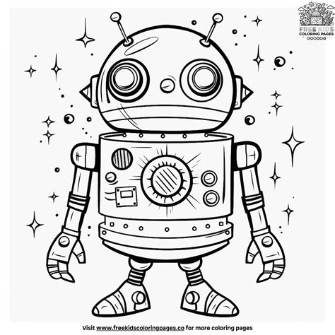 Image result for Cool Robot Coloring Pages