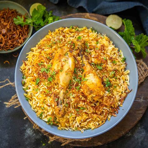 Biryani Chicken Easy Hyderabadi Chicken Biryani