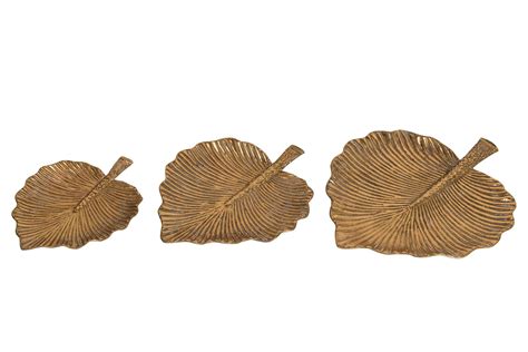 Lot de 3 centres de table 60 x 8 x 49 cm, 50 x 8 x 40 cm, 40 x 7 x 32 ...