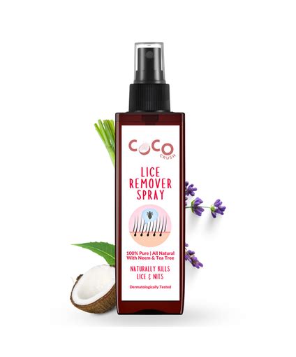 Ayurvedic Anti Lice Hair Spray, Kills Lice, Eggs & Nits- 100ml - maccaron