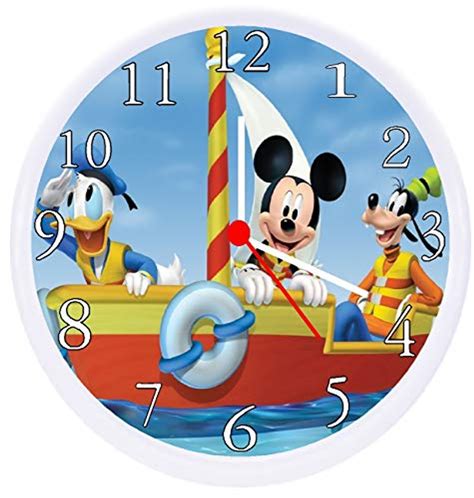 Quartz Mickey Mouse Donald Ducky Goofy Wall Clock - Famous Microgreens