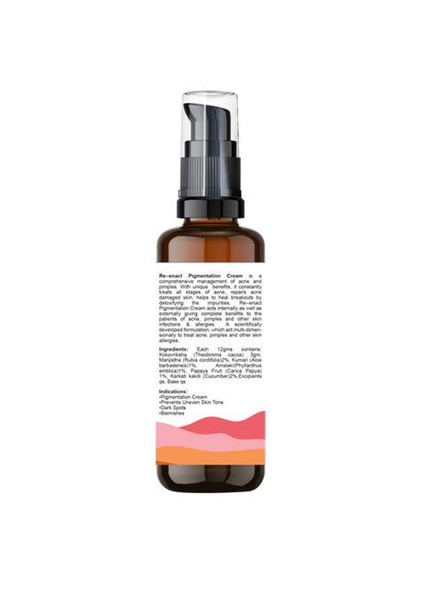 Re-enact Pigmentation Cream 50g — BasicBrowns