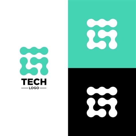 Hi-Tech Logo Design 的图像结果