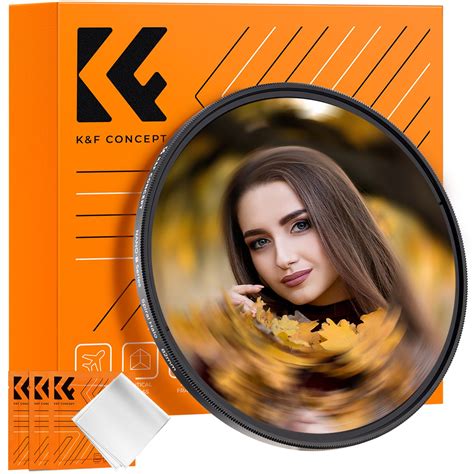 Buy K&F Concept 82mm Spiral Halo Camera Lens Filter, Premium Optical ...