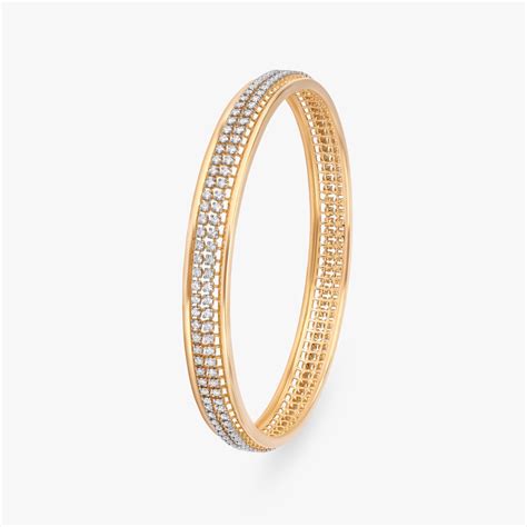 Minimalistic Elegance Diamond Bangle