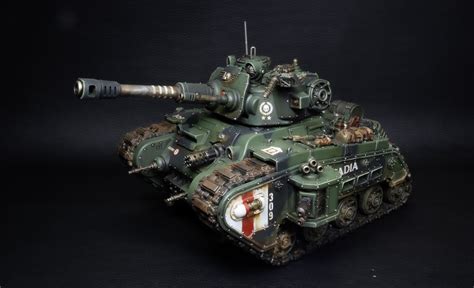 Rogal Dorn Battle Tank in a classic Cadia camo scheme : r/TheAstraMilitarum
