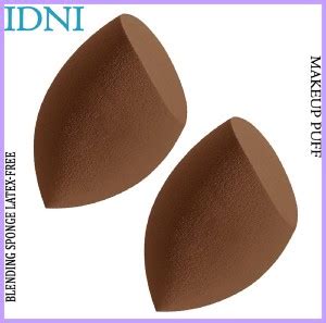IDNI Cosmetic Beauty Makeup Sponge Blender Puff For Brown Blending Face ...