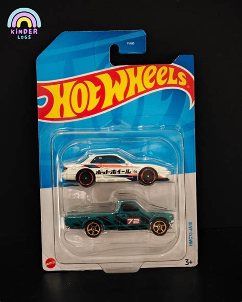 Hot Wheels 2 Cars Pack - Nissan Silvia Plus Datsun 620 - Buy At Kinder Logs